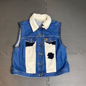 Susan Bristol Patchwork Western Vest